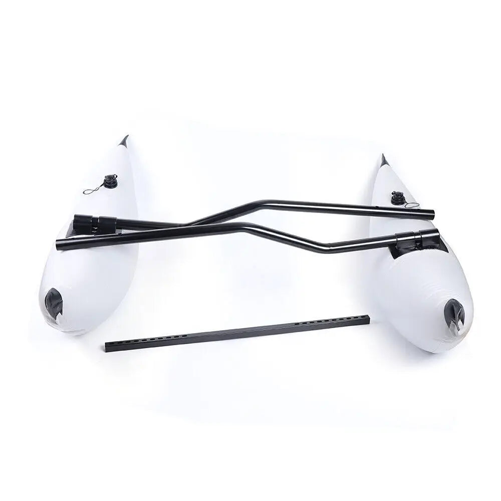2x PVC Inflatable Outrigger Kayak Canoe Fishing Boat Float Tube Stabilizer Kit