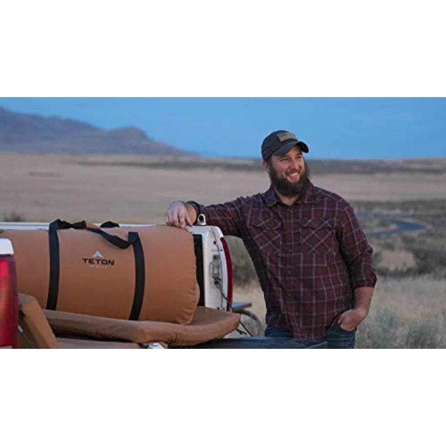 Queen Size Double Sleeping Bag- A Warm Bag The Whole Family can Enjoy – Great for Camping, Hunting and Base Camp. Compression Sa
