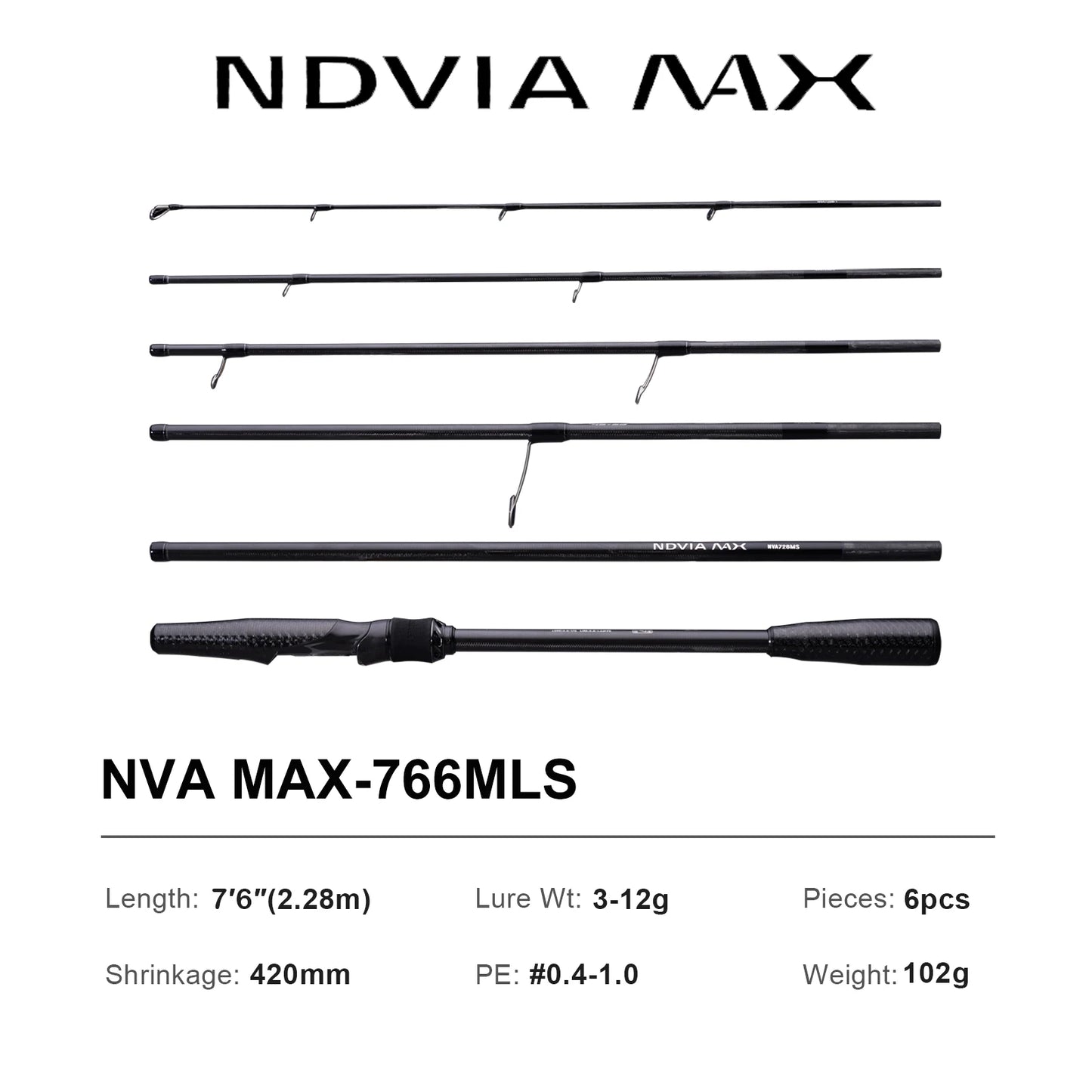 PURELURE NEW NDVIA MAX Ajing And Eging Tubular Tip 8FT 8.3FT 8.6FT 1.2-10G Soft Lure And EGI F/MF Action Perch Pike Zander Squid