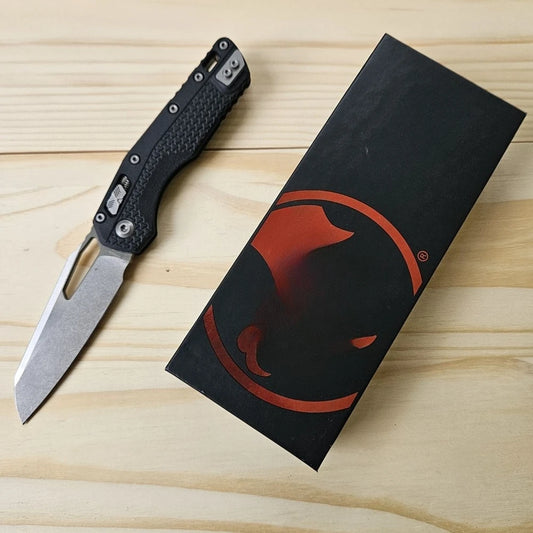 Folding Black Knife Premium 8Cr13Mov Folding Pocket Knife, Ergonomic Nylon Fiber Handle, Versatile EDC Tool for Outdoor Camping