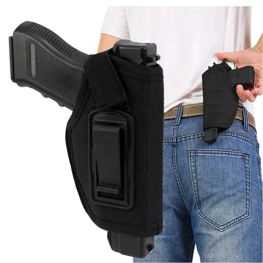 Tactical Holster With Clip Bag IWB Left Right Universal Gun Bag Hidden Carrying Holster Outdoor Training Pistol Holster For Male