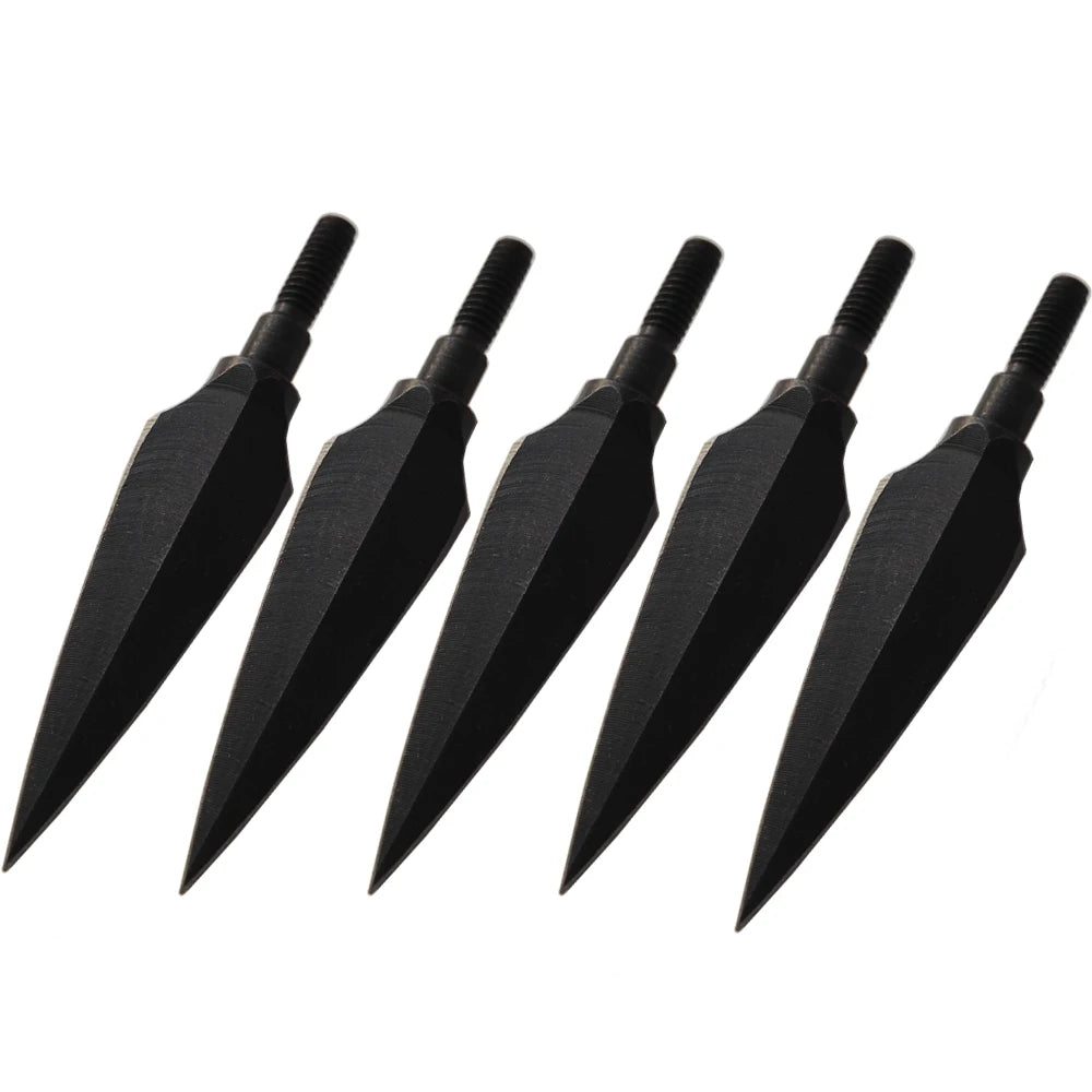 12/20pcs Arrowheads High Carbon Steel Broadheads 150Grain Arrows Tips Archery Compound Bow Recurve Bow Crossbow Hunting Shooting