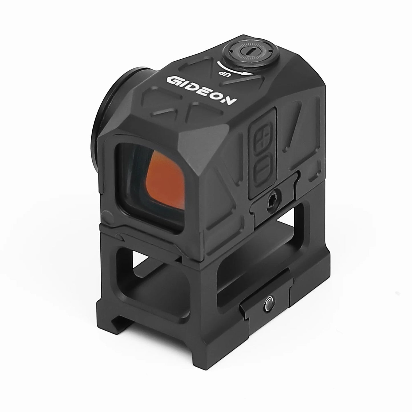 Gideon Optics Mediator Red Dot Multi-Reticle Sight 1x16mm Reflex Sight for Hunting Closed Emitter Fit for ACRO & Picatinny Rail