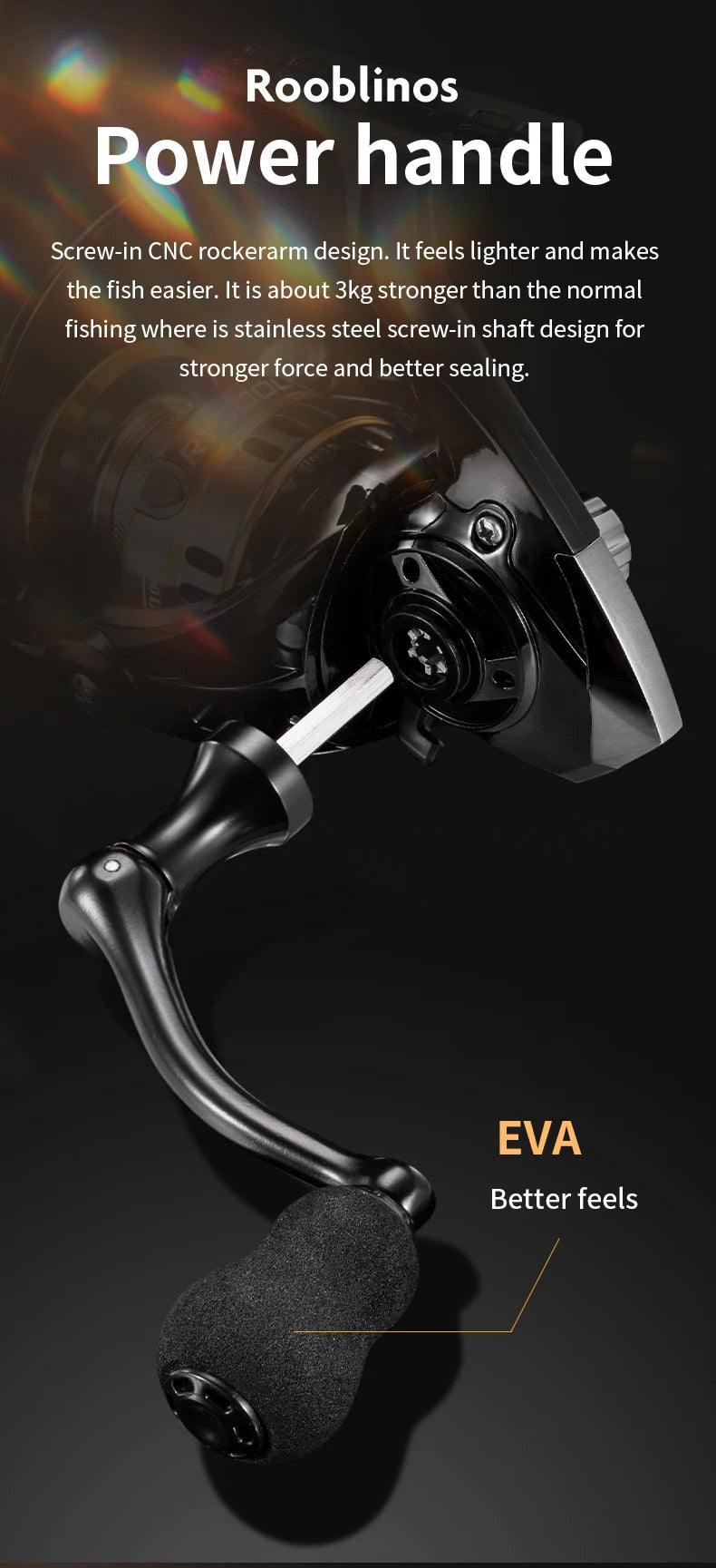 Rooblinos RY Spinning Fishing Reel 1000-7000 Series Ultralight Max Drag 15kg Surfcasting Spinning Reel Saltwater Jigging Reels