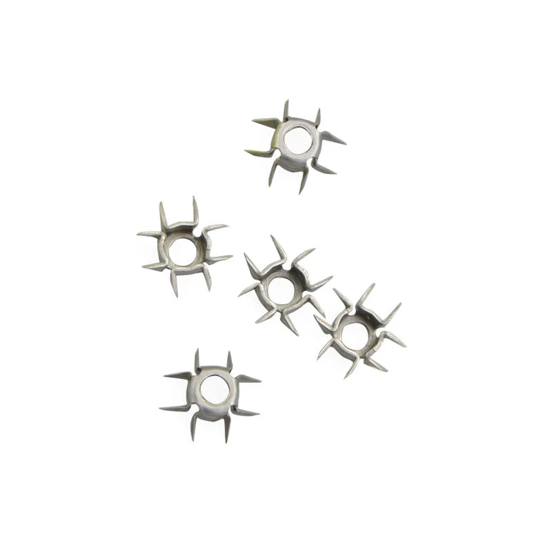 8 Paw Judo Arrowhead 24pcs 23 Grain ID6.2mm Screw-in Points for Archery Hunting Target Practice Shooting Accessories