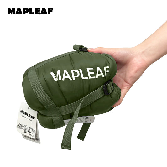 MAPLEAF Portable Sleeping Bag Waterproof Splicable Lightweight Compact Compression Sack Camping Hiking Climbing