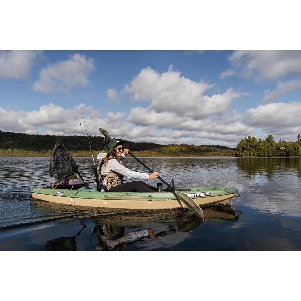 Lightweight Sit on Top Fishing Kayak with Ergolounge Seating System for Anglers